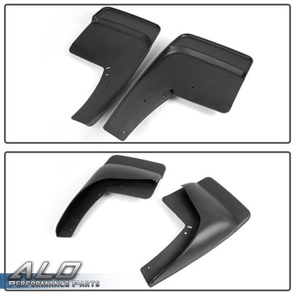 Solid Spare Front & Rear Splash Guards Mud Flaps Fit For 1999-2007 Chevy Silverado Sierra