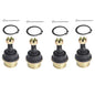 Solid Spare 4 Sets Ball Joints Replacement for Yamaha 5FU-F3549-00-00 37S-23549-00-00 NEW US