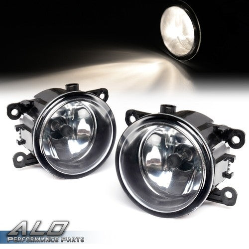 Solid Spare Right&Left Side Fog Light Lamp + H11 Bulb Fit For Acura Honda Ford Nissan Suzuki