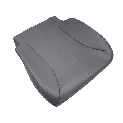 Solid Spare 4200-4300-4400 Seat Cover+Backrest Driver's Side Gray Air Ride 2-PCS Set Leather