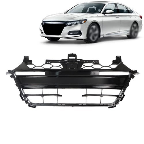 Solid Spare 71111TVAA50 New For Honda Accord 2018-2020 Front Lower Grille Honeycomb Plastic