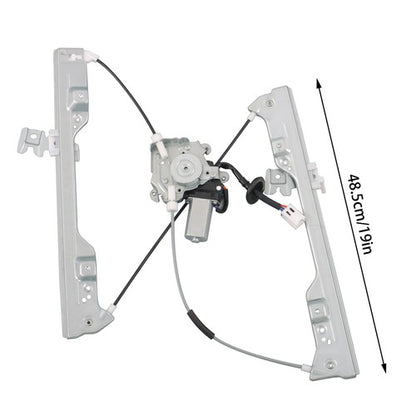 Solid Spare 741-906 For Nissan Altima 2002-2006 w/ Motor Front Left Power Window Regulator
