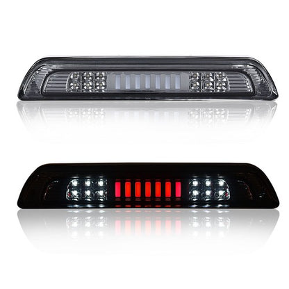 Solid Spare Fit For 07-18 Toyota Tundra Smoke/Chrome LED Third 3rd Brake Light Cargo Lamp