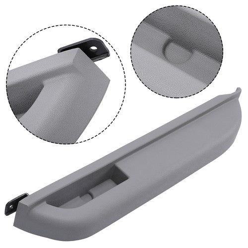 Solid Spare Door Armrest For Chevrolet GMC C/K 1500 2500 3500 1988-1994 Gray Front Right RH