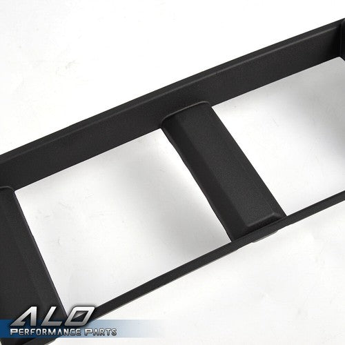 Solid Spare Fit For 2015-2017 Ford F-150 F150 Front Bumper Lower Grille Trim+License Bracket