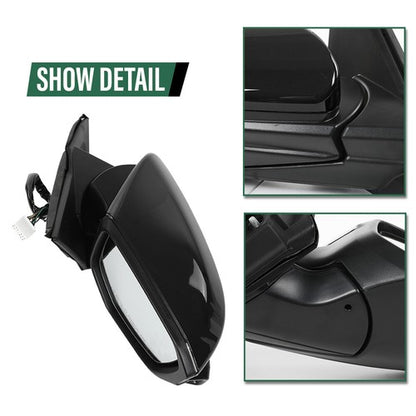 Solid Spare Fit For 16-20 Honda Civic 11 Pin Power Heated View Camera Mirror Passenger Side