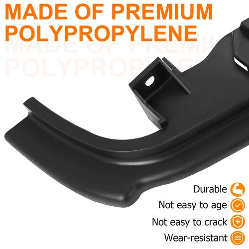 Solid Spare Front Bumper Filler Trim For Chevy GMC C/K Pickup Suburban 94-99 Escalade 99-00