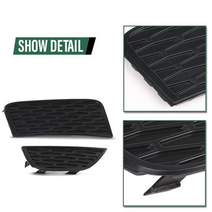 Solid Spare Front Bumper Insert Fog Light Cover Right Fit For 11-15 Land Range Rover Evoque