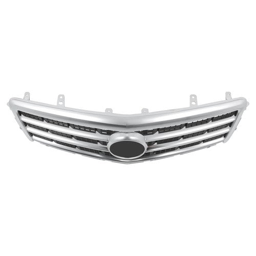 Solid Spare Front Bumper Cover Grille+Lower Grille For Cadillac ATS 2013-2014 Matte Black