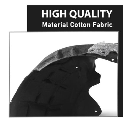 Solid Spare Fit For 12-18 Audi A7 Quattro S7 RS7 Front Fender Liner Splash Shield Left Side