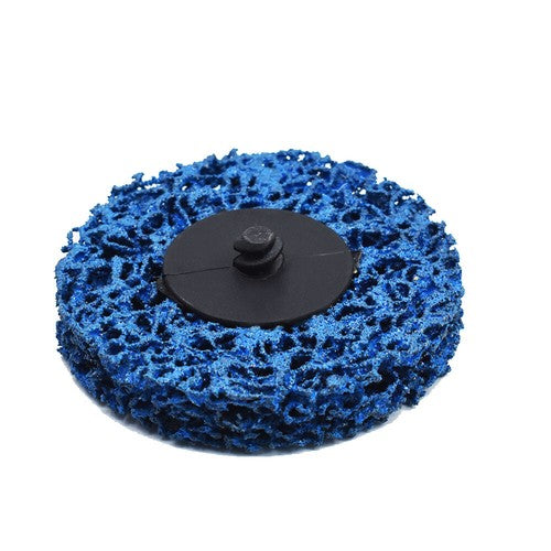 Solid Spare 3" Blue Quick Change Easy Strip & Clean Discs For Paint Rust 10 Pack