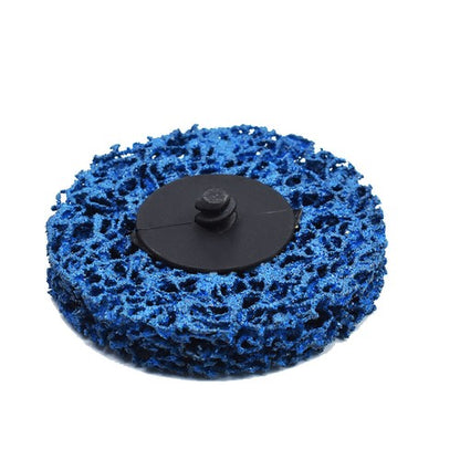 Solid Spare 3" Blue Quick Change Easy Strip & Clean Discs For Paint Rust 10 Pack