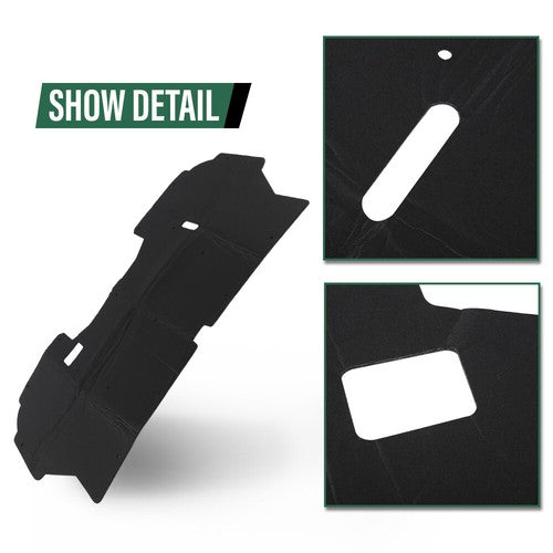 Solid Spare Hood Insulation Pad Heat Shield Fit For 1992-1997 Ford F-150 F-250 F-350 Front