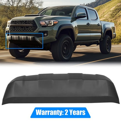 Solid Spare For Toyota Tacoma 2016-2022 Front Lower Bumper Valance Panel Skid Plate Black