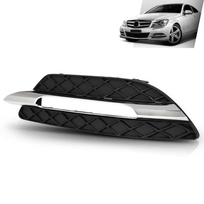 Solid Spare Fit For 2012-2015 Mercedes Benz C-Class Daytime Running Light Cover Left Side