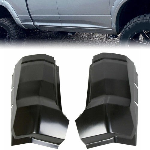Solid Spare Fits 09-18 Dodge Ram 1500 2500 Quad Cab & Club Cab 4DR Extended Cab Corners Pair