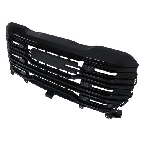 Solid Spare 84815160 Suitable For GMC Sierra 1500 2022-2024 Gloss Black Front Bumper Grille