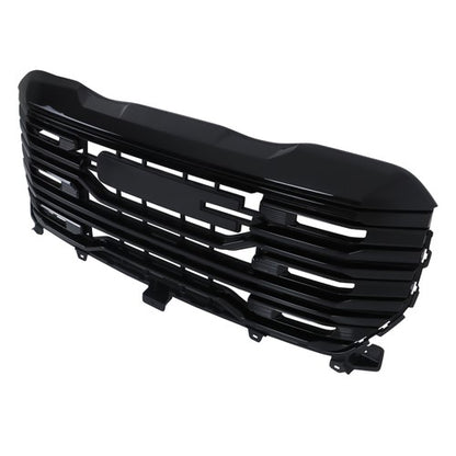 Solid Spare 84815160 Suitable For GMC Sierra 1500 2022-2024 Gloss Black Front Bumper Grille