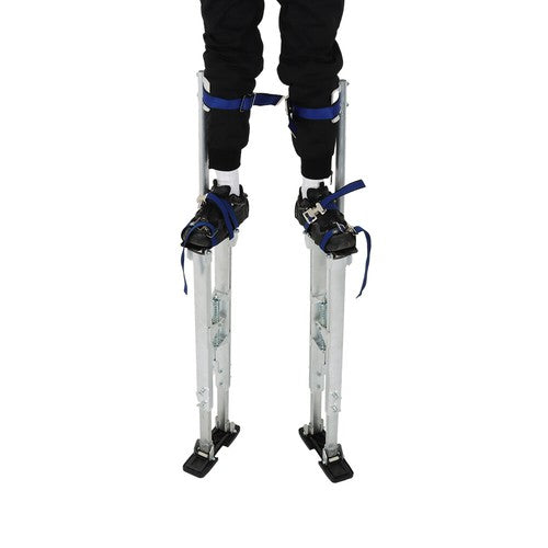 Solid Spare Adjustable Stilt 36" - 48" Drywall Stilts Aluminum Alloy Tool For Electrical