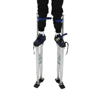 Solid Spare Adjustable Stilt 36" - 48" Drywall Stilts Aluminum Alloy Tool For Electrical