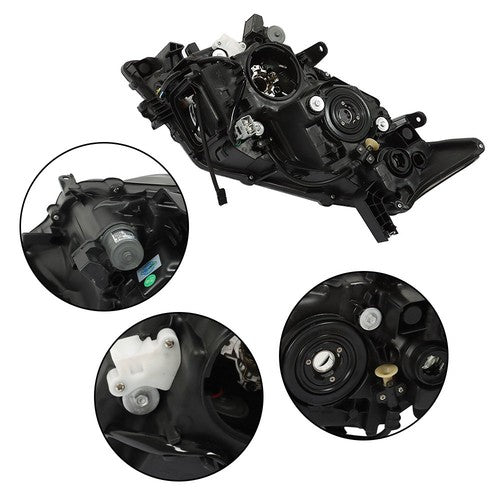 Solid Spare Front Headlights Headlamps For 10-12 Lexus RX350 Left+Right Side w/AFS HID/Xenon