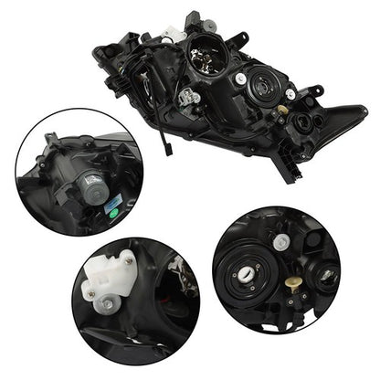Solid Spare Front Headlights Headlamps For 10-12 Lexus RX350 Left+Right Side w/AFS HID/Xenon