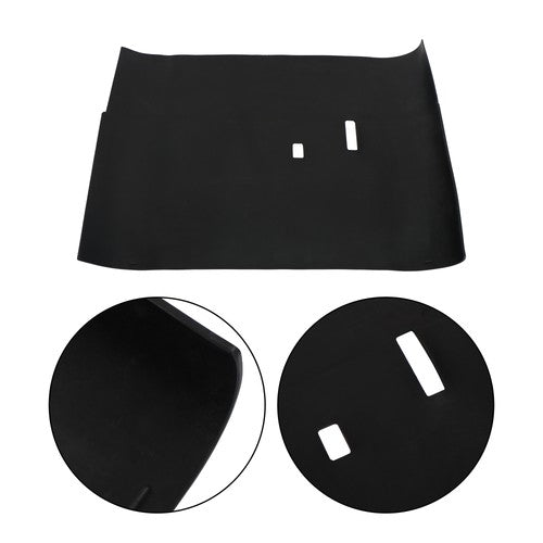Solid Spare Black Floor Mat Full-Coverage Fit For Club Car DS Golf Carts 1982-Up New