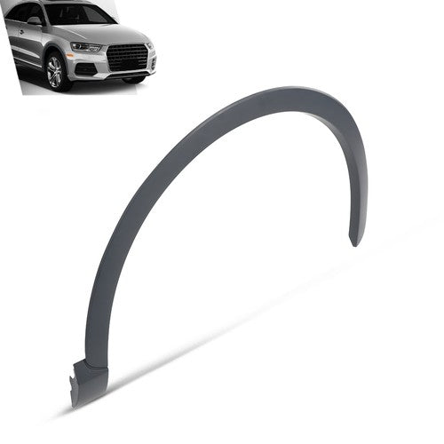 Solid Spare Fit For 2015-2018 Audi Q3 Front Fender Flare Wheel Arch Molding Trim Left+Right