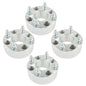 Solid Spare Wheel Spacers 2" 50mm 4x101.6mm Hub Bore 62mm Thread Size 1/2"x20 Silver 4Pcs US