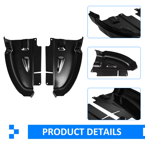 Pair Cab Corners For 2002-2008 Dodge Ram Quad Cab 1500 2500 3500 Left & Right