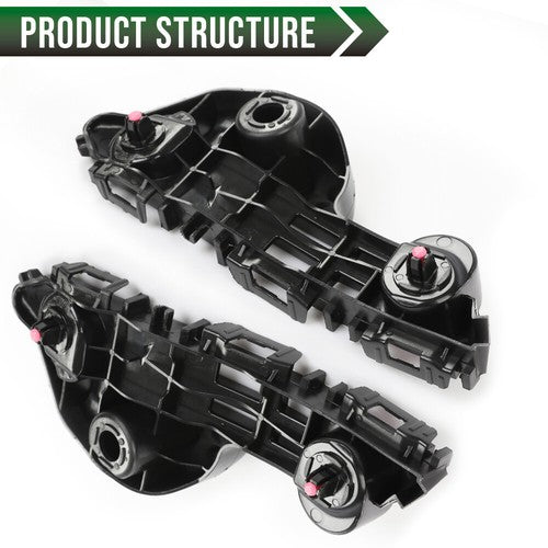Solid Spare Front Bumper Bracket Retainer Left+Right Side Fit For 2018-2021 Toyota Camry