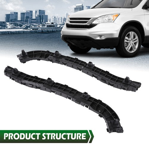 Solid Spare Rear Bumper Bracket Fit For 2007-2011 Honda CR-V CRV Driver+Passenger Pair Set