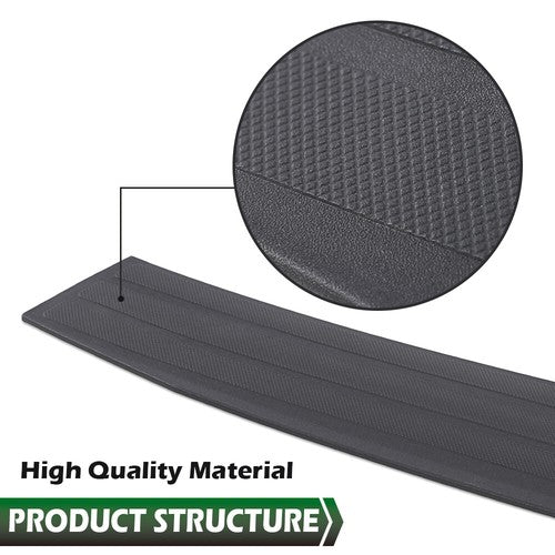 Solid Spare Flex Step Tailgate Molding Cap Kit Fit For 2017-2020 Ford F-250 F-350 Super Duty
