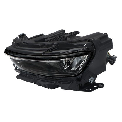 Solid Spare Left Headlight For 21-22 Jeep Grand Cherokee w/Animation w/o Leveling LED DRL