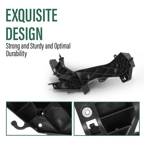 Solid Spare Headlight Mounting Bracket Left Side Fit For For 2011-2013 Jeep Grand Cherokee