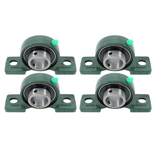 Solid Spare 4 Pcs UCP208-24 Pillow Block Bearing Solid Base 1-1/2" Bore Self-Aligning