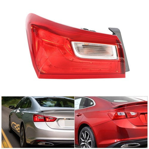 Solid Spare Outer Tail Light Lamp GM2804122 Driver Left Side Fit For 2016-2021 Chevy Malibu