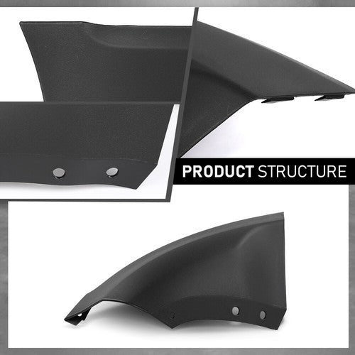 Solid Spare Fit For 2018-2022 Ford EcoSport Front Right Side Bumper Corner Cover FO1017102