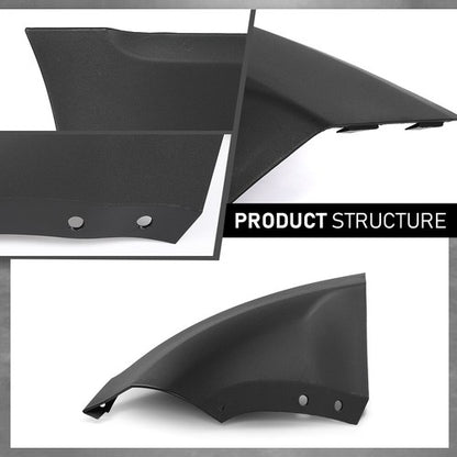 Solid Spare Fit For 2018-2022 Ford EcoSport Front Right Side Bumper Corner Cover FO1017102