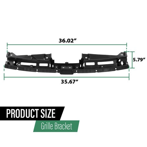 Solid Spare Front Bumper Grille Bracket Fit For 2017-2023 Jeep Compass 68258700AD CH1223107