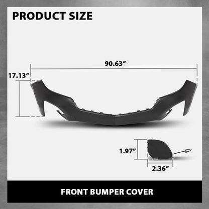 Solid Spare Front Bumper Cover Fit For 2022-2023 Chevy Chevrolet Equinox 84911082