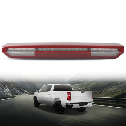 Solid Spare Third Brake Light Lamp w/o Camera Fit For 2019-2023 Chevy Silverado GMC Sierra