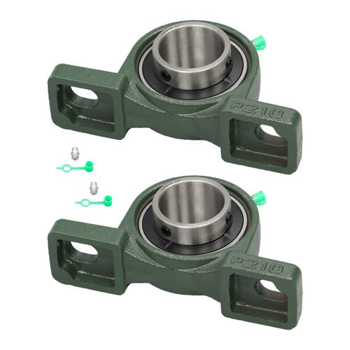 Solid Spare 2 Pack UCP210-32 Pillow Block Mounted Ball Bearing 2" Bore Self Aligning New
