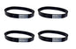 Solid Spare (4) Belts for Eureka Style U Whirlwind Victory 61120A 61120B 61120C 61120D