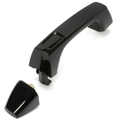 Solid Spare For Hummer H3 H3T Exterior Outside Door Handle Gloss Black Front Rear Tailgate