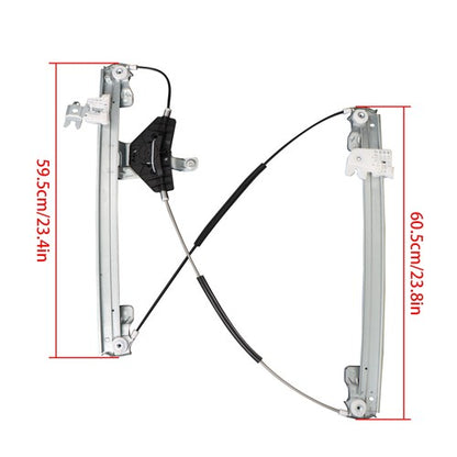 Solid Spare Front Passenger Side Power Window Regulator w/o Motor For Infiniti QX60 04-20