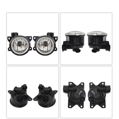 Solid Spare For 16 17 HONDA CIVIC 2/4Dr Bumper Driving Fog Lights w/Switch+Bulbs 2PCS