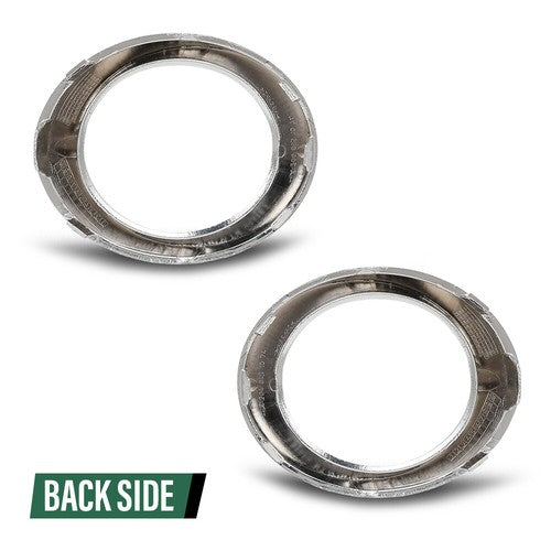 Solid Spare Fog Light Bezel Lamp Trim Left+Right Fit For 2010-2012 Mercedes Benz GLK350