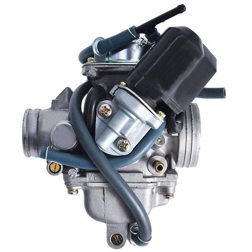 Solid Spare For Roketa Gokart 150cc GY6 24mm Carburetor W/ Air Filter Intake Fuel Kit US