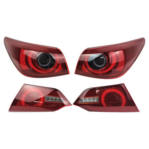 For 2014-2017 Infiniti Q50 Skyling V37 400R Style LED Tail Lights Turn Signal